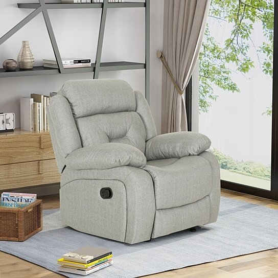 Betty Glider Recliner, Traditional, Overstuffed